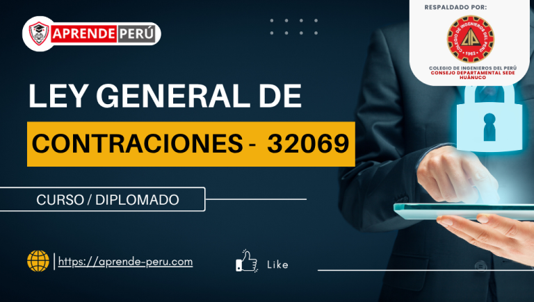 LEY GENERAL DE CONTRATACIONES PUBLICAS – 32069
