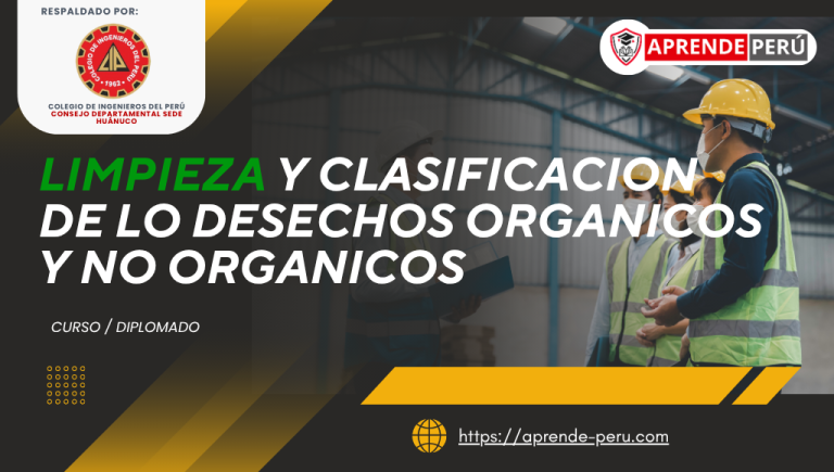 Limpieza y clasificacion de lo desechos organicos y no organicos